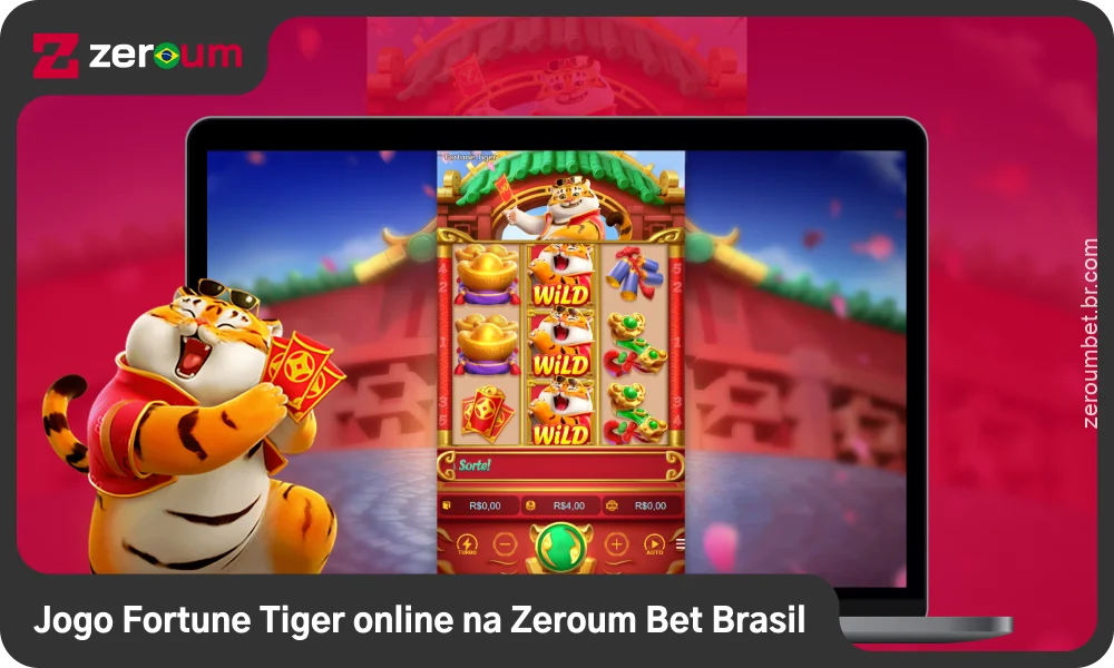 Os jogadores do Brasil podem jogar o popular caça-níquel Fortune Tiger na Zeroum Bet