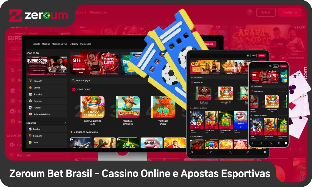 O site de apostas e cassino online Zeroum Bet Brazil oferece uma ampla variedade de mercados, jogos de cassino e bônus